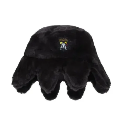 Furry Glo Sun Charcoal Bucket Hat