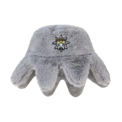 Furry Glo Sun Grey Bucket Hat