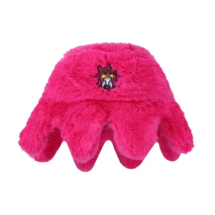 Furry Glo Sun Pink Bucket Hat