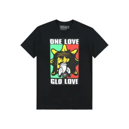 Glo Gang One Love Black Tee