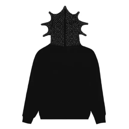 Glo Gang Rhinestone Hoodie Black