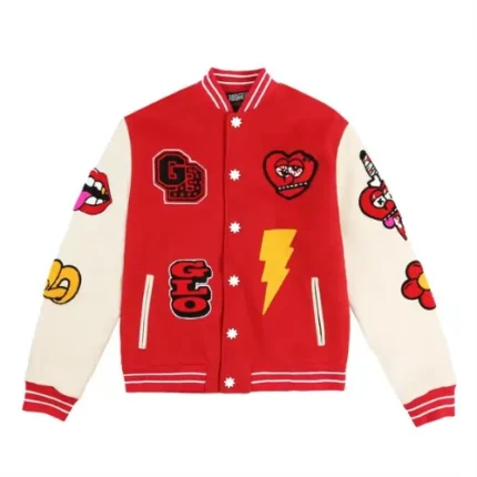 Glorious Thot Varsity Jacket (Red)