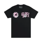 Peace Love Glo Blavk Tee