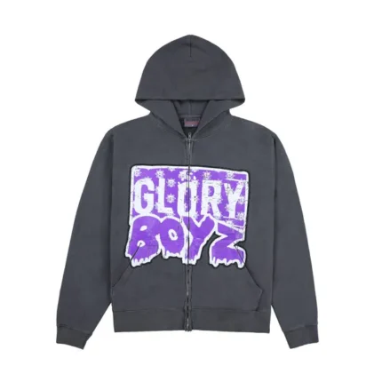 Glory Boyz Zip Up Hoodie (Black)