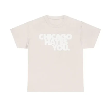 Chief Keef Chicago Hates You T-Shirt Ice Grey