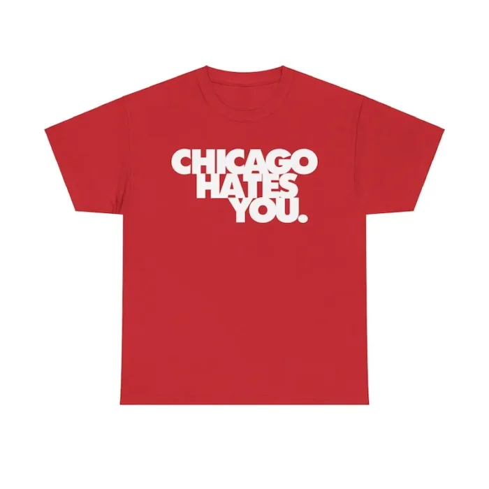 Chief Keef Chicago Hates You T-Shirt Red