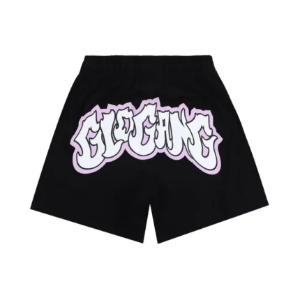 Glo Gang Flaming Shorts (Black)