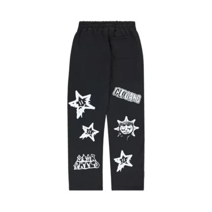 Glo Gang Star Child Straight Leg Sweatpant (Black)