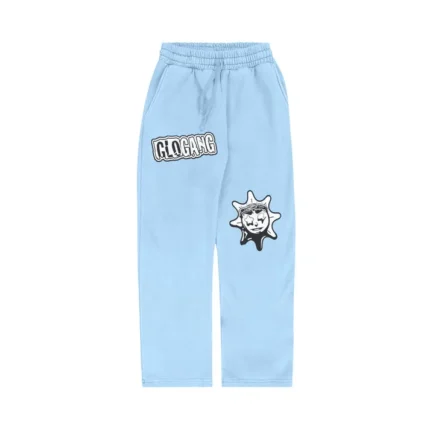 Glo Gang Star Child Straight Leg Sweatpant (Blue)