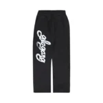 Glo Gang Sun Child Flag Straight Leg Sweatpant (Black)