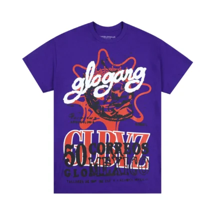 Glo Gang MX Stamp Tee (Purple)